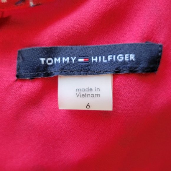 NWT TOMMY HILFIGER Chiffon Flutter Sleeve Maxi Dress - Picture 10 of 12